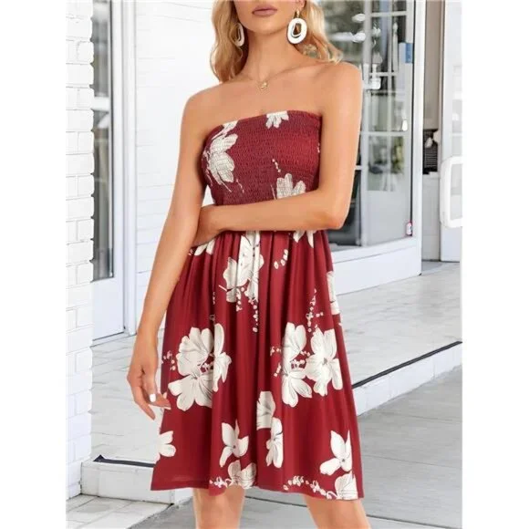 Boho Floral Summer Dress - Picture 6 of 7